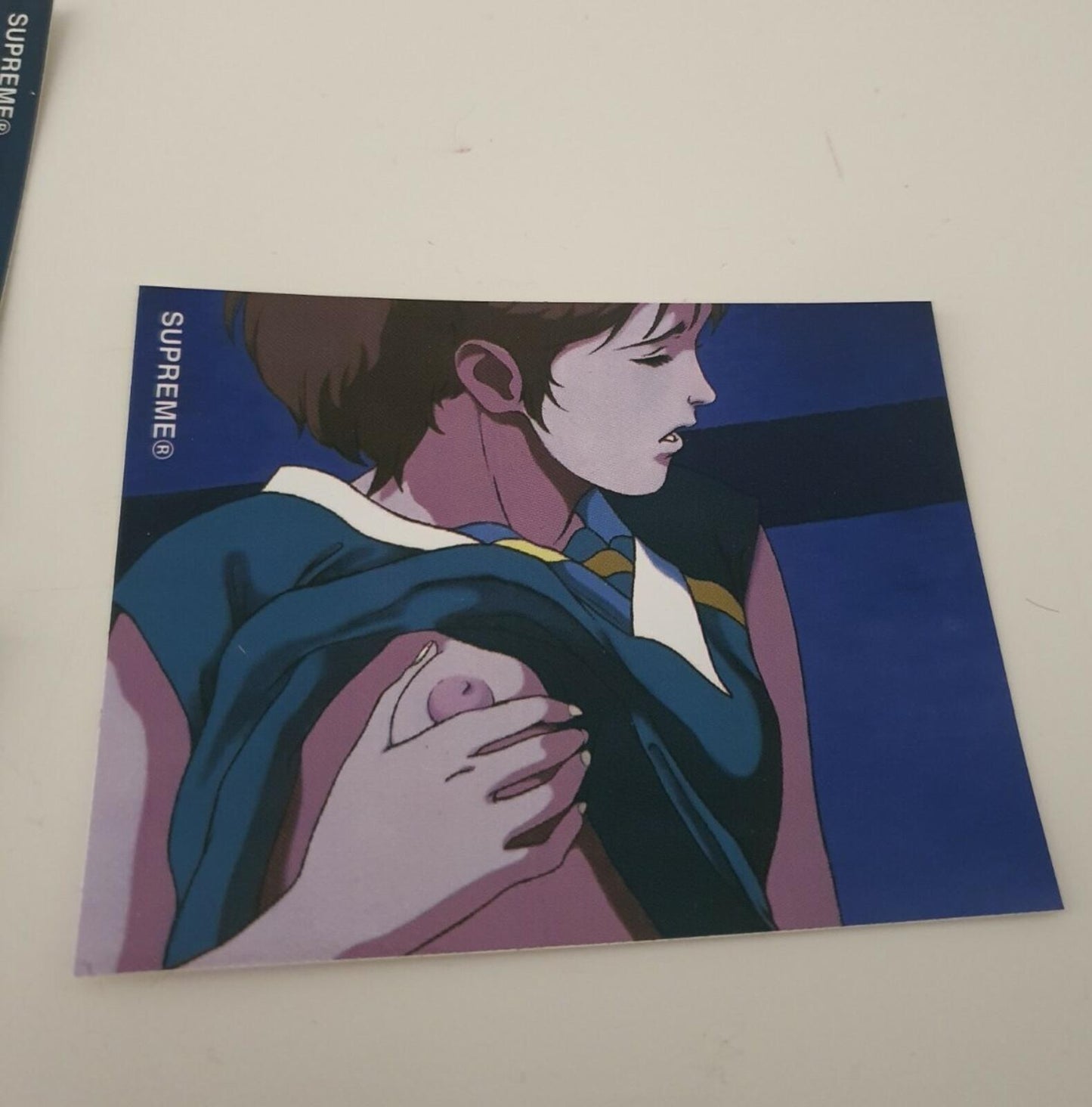 3x FW15 Supreme x Toshio Maeda stickers
