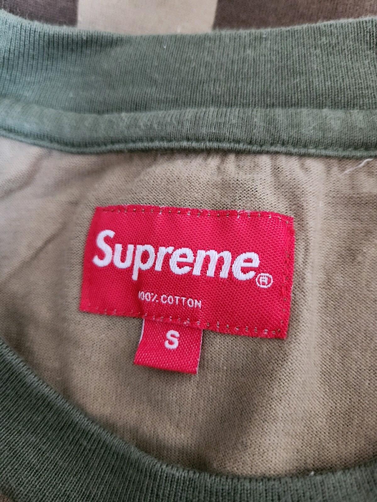 FW20 Supreme Small Box L/S Tee Digi Camo Top size S Small T-shirt