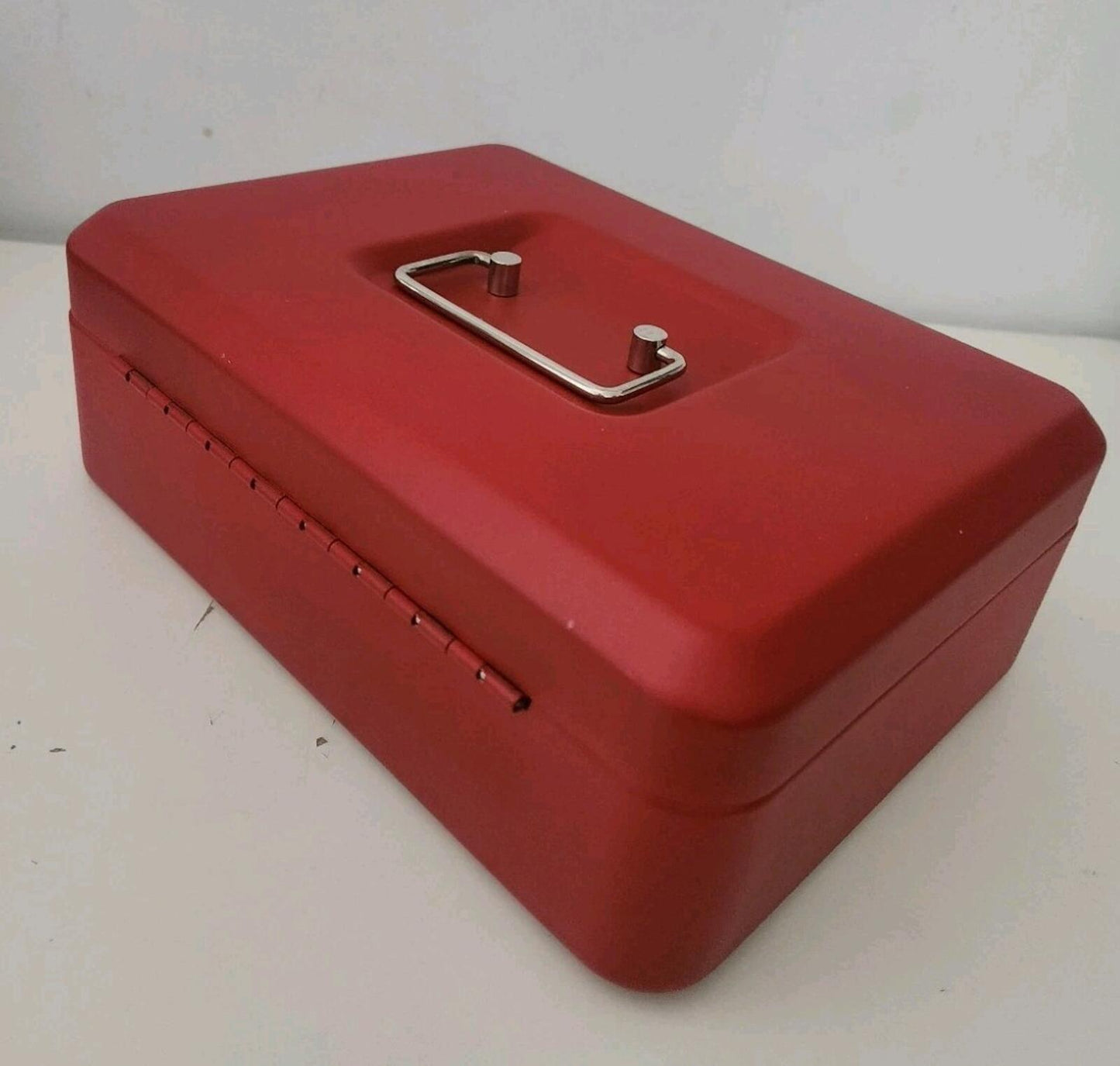 FW17 Supreme lock box red metal 2 keys Accessory Storage Red Powder Coated Iron