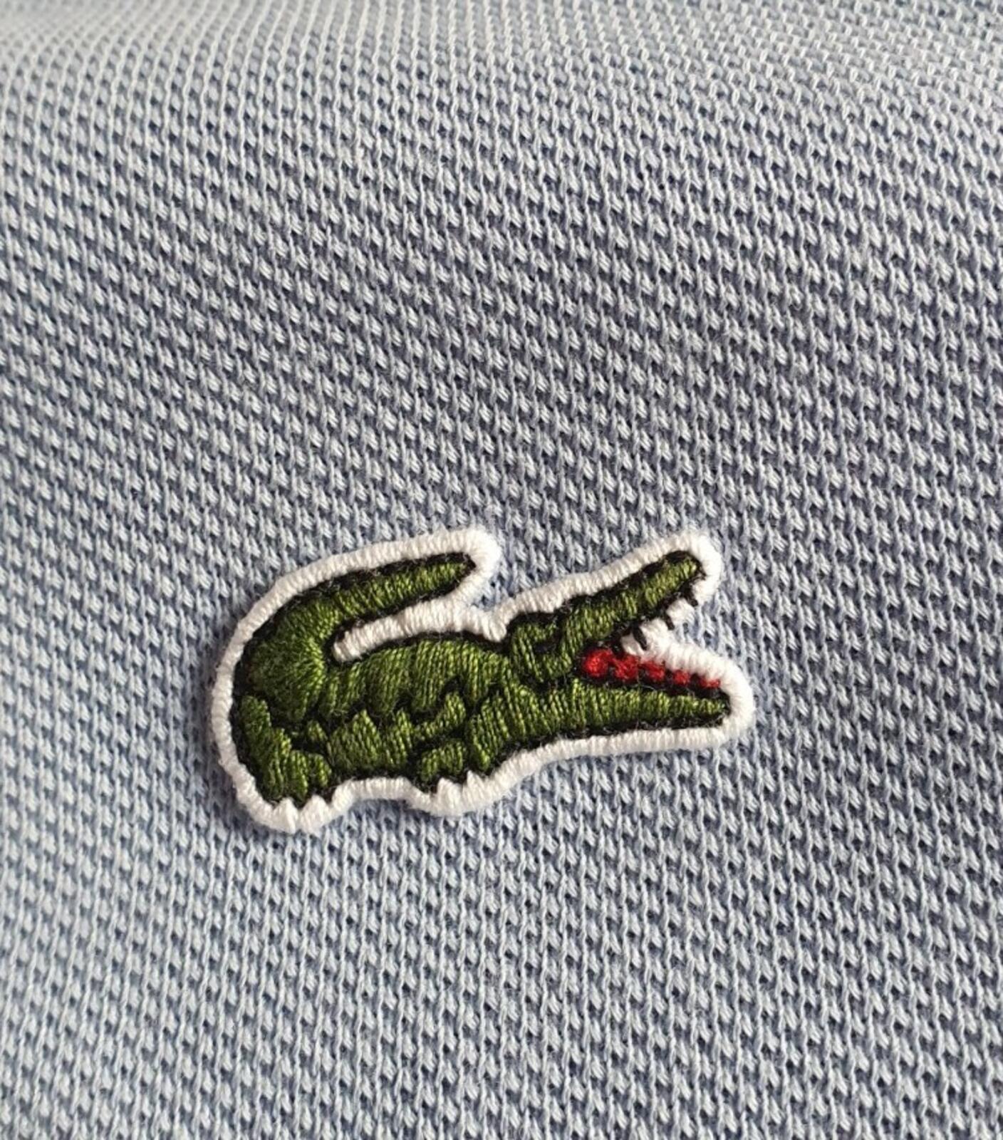 LACOSTE x KEITH HARING polo shirt from 2019 size L large FR 5 light blue Worn 1x