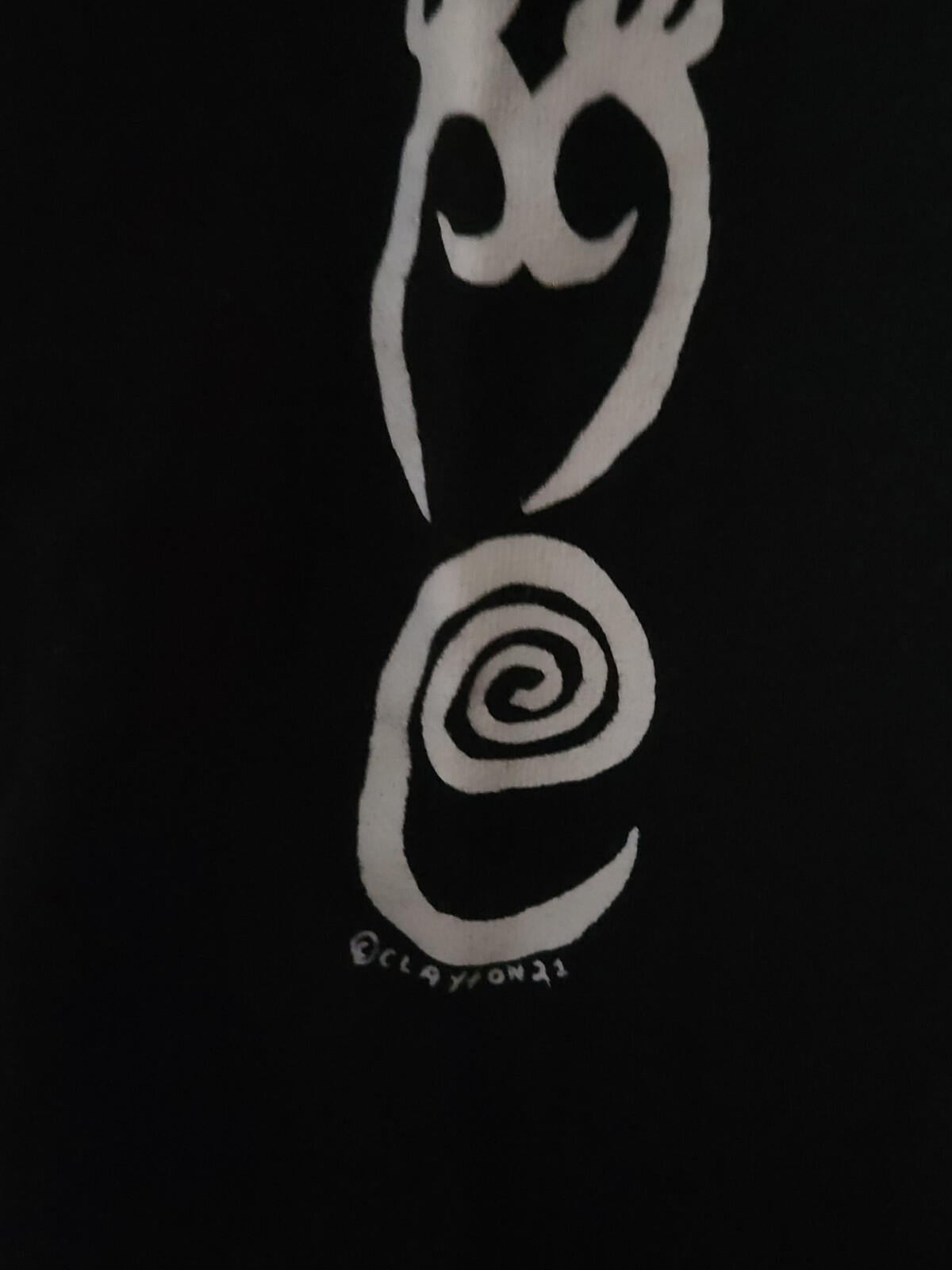 SS21 Supreme Clayton Patterson L/S Tee Black Size XL