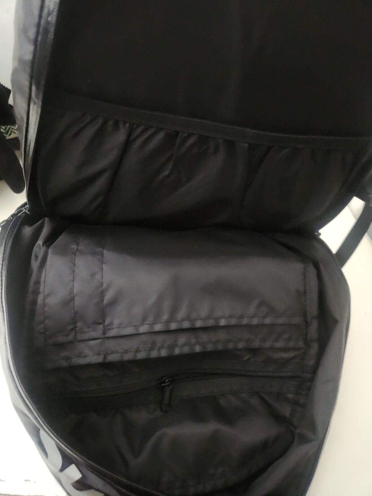 FW17 Supreme black backpack Cordura Fabric box logo Reflective text 20L Bag