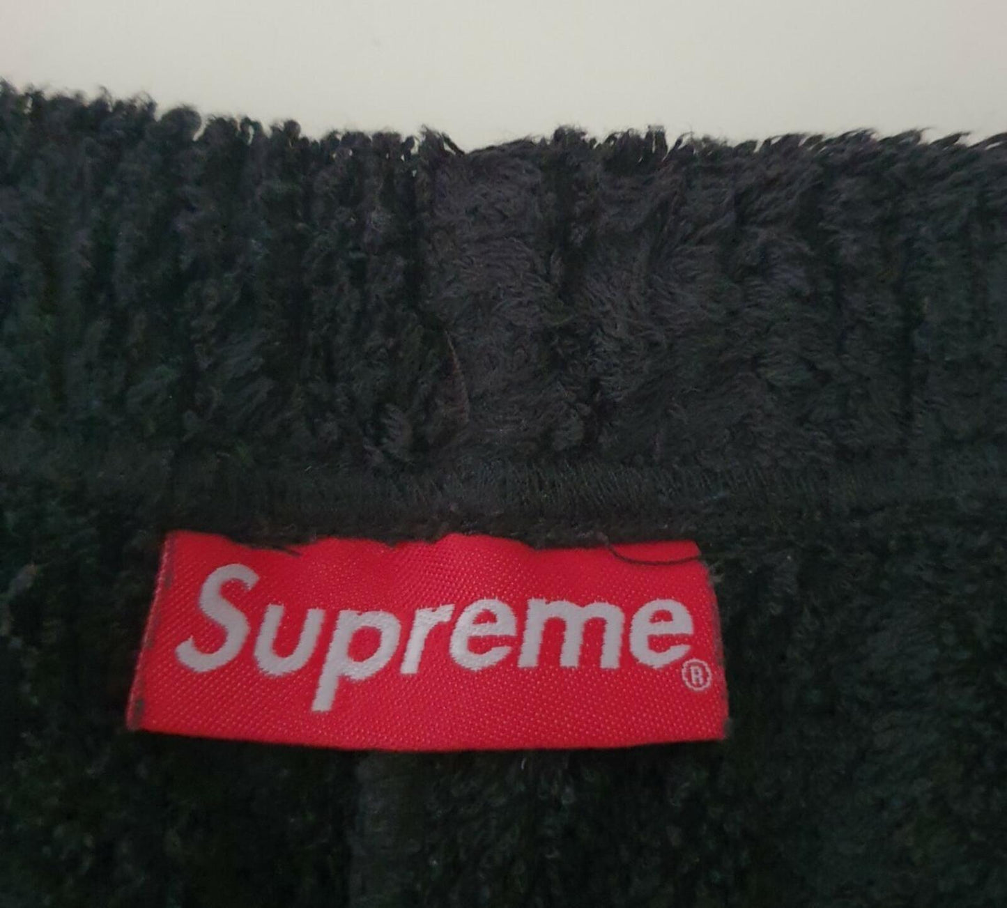 SS17 Supreme Terry Short Sweatshort Black Size S