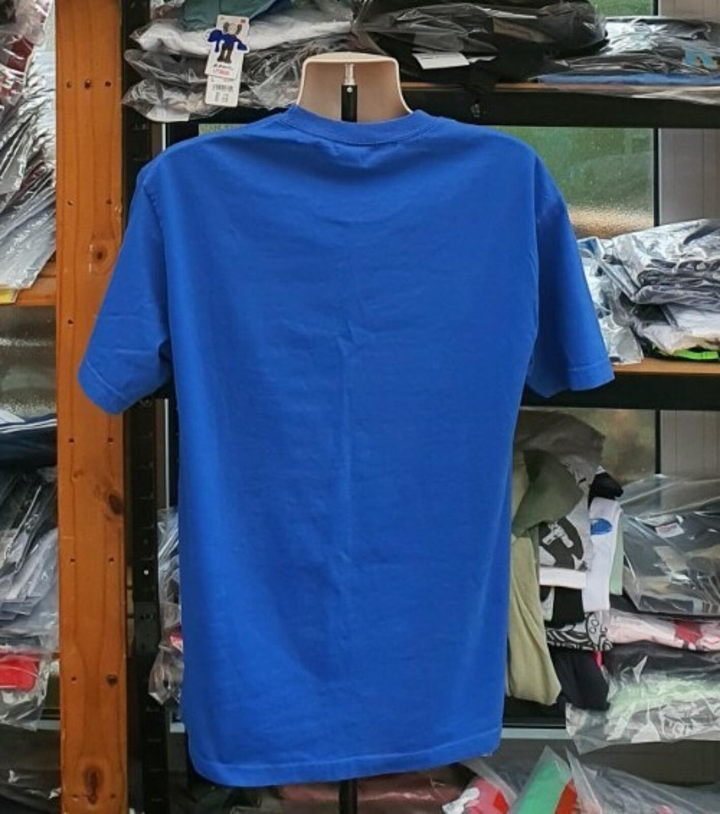 FW09 Supreme x Ari Marcopoulos Lafayette Tee Blue Size L