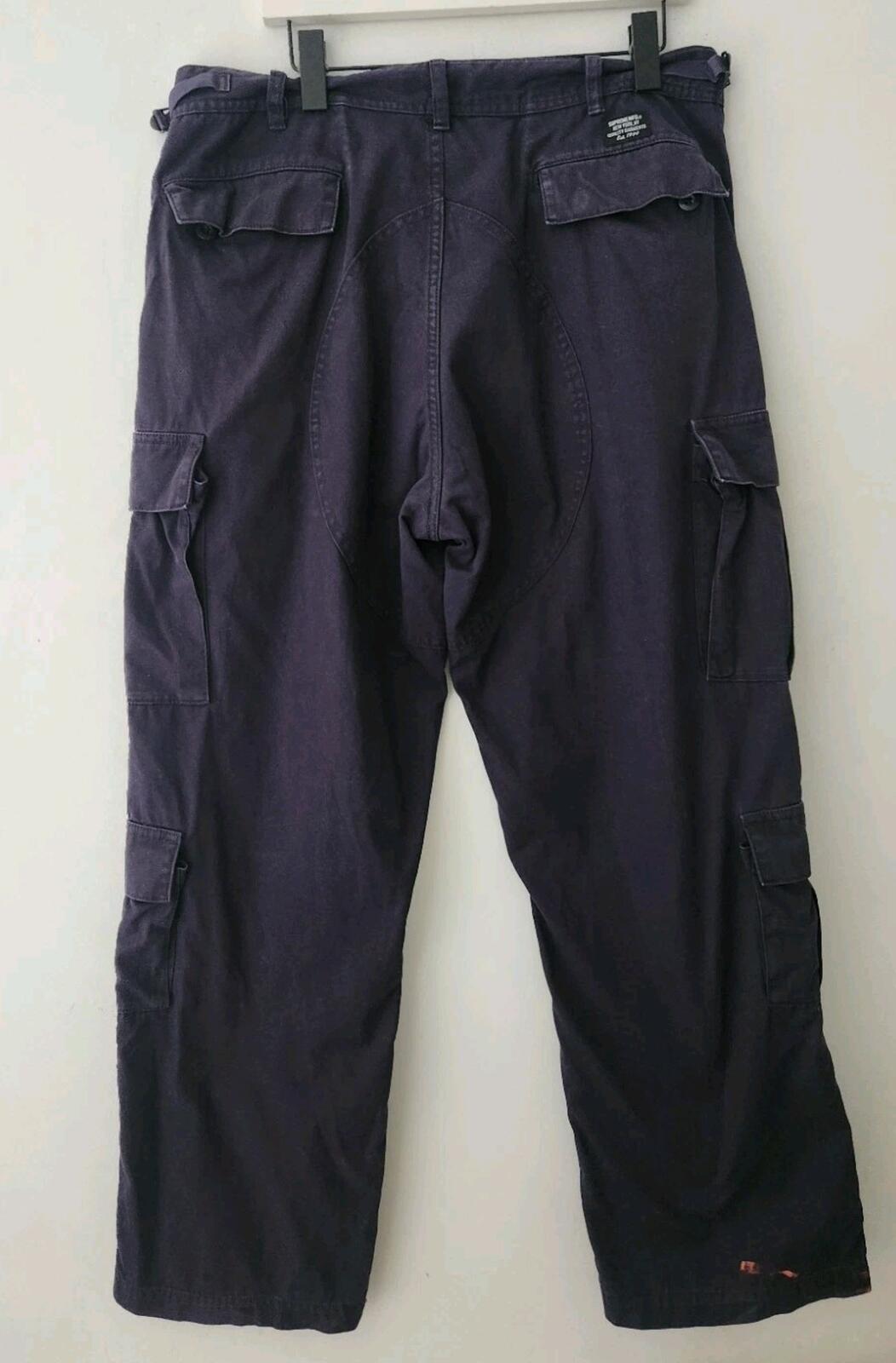 FW21 Supreme Cargo Pant Navy Size 34 W34 L32