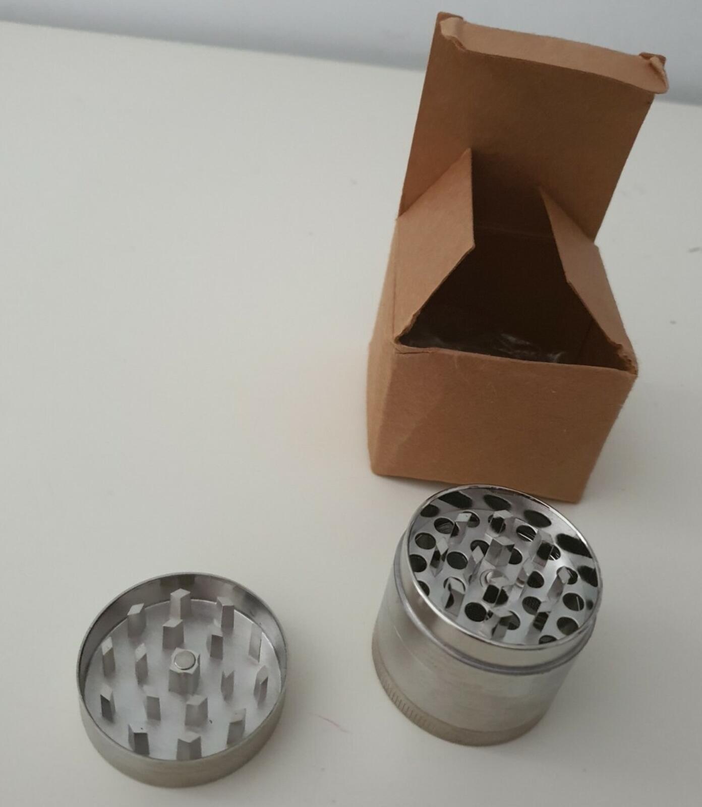 SS16 Palace Skateboards P mini grinder metal silver Rare