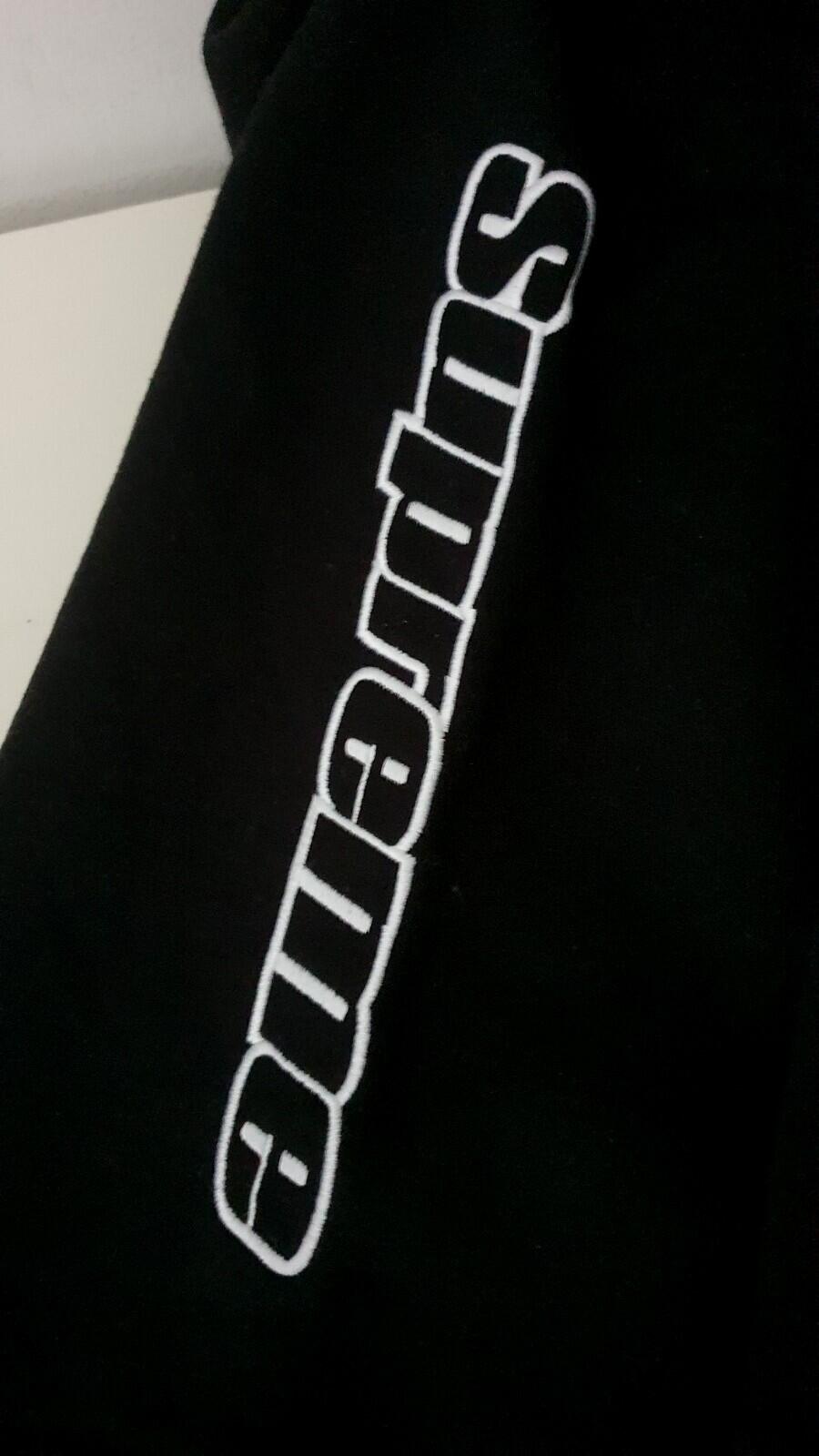 FW20 Supreme x Fox Racing Sweatpant Hose Schwarz Größe XL