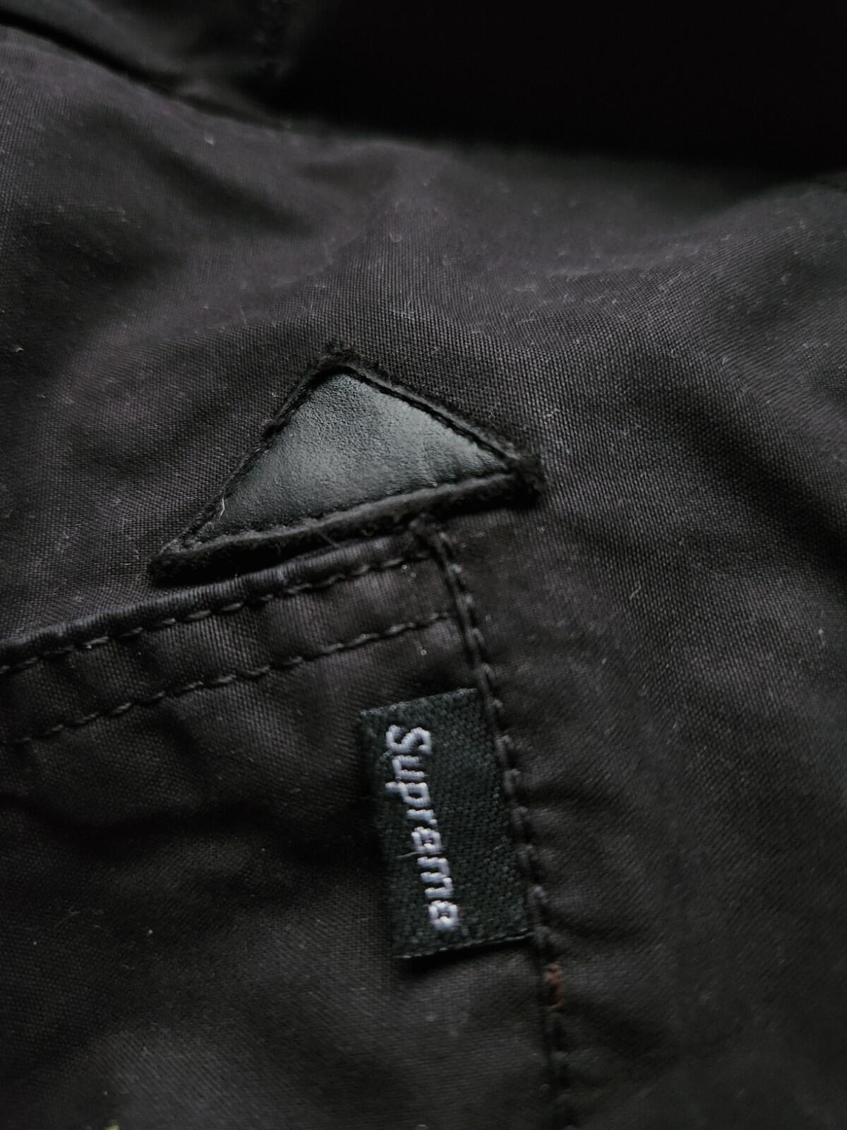 FW12 Supreme Waxed Cotton N-3B Jacket Black Size M