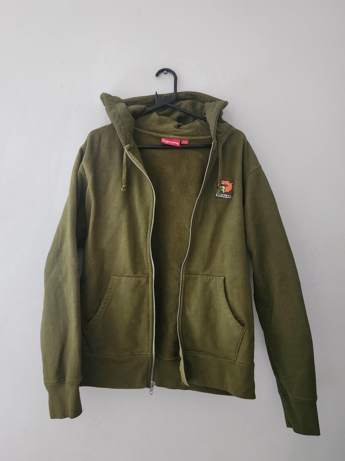 FW17 Supreme Gonz Ramm hooded sweatshirt DYED hoodie Mark Gonzales Supream