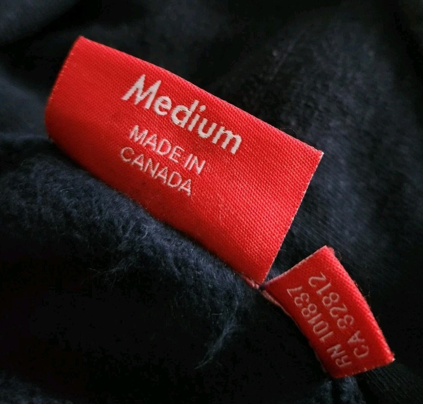 SS17 Supreme Digi Hooded Sweatshirt Navy Größe M