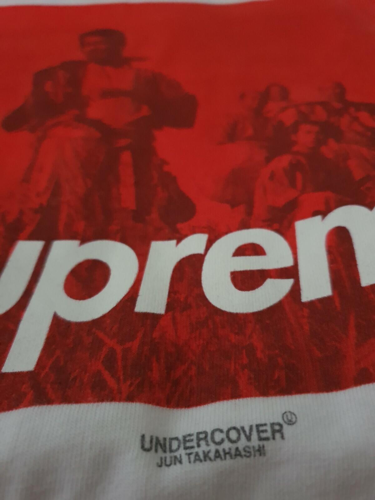 FW16 Supreme x Undercover Seven Samurai Tee M Medium Weißes T-Shirt Jun Takashi