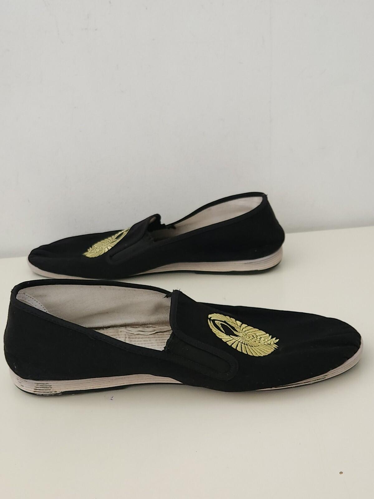 SS16 Supreme Sasquatchfabrix black slip on shoes size UK 9 US 10