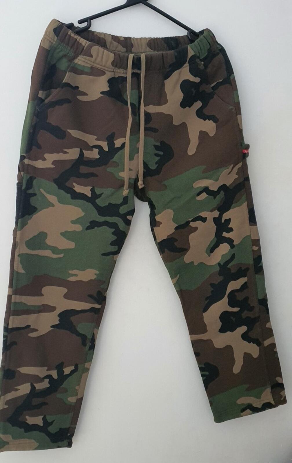 Pantalón de chándal Supreme Utility Pocket SS21 Camuflaje Woodland Talla S