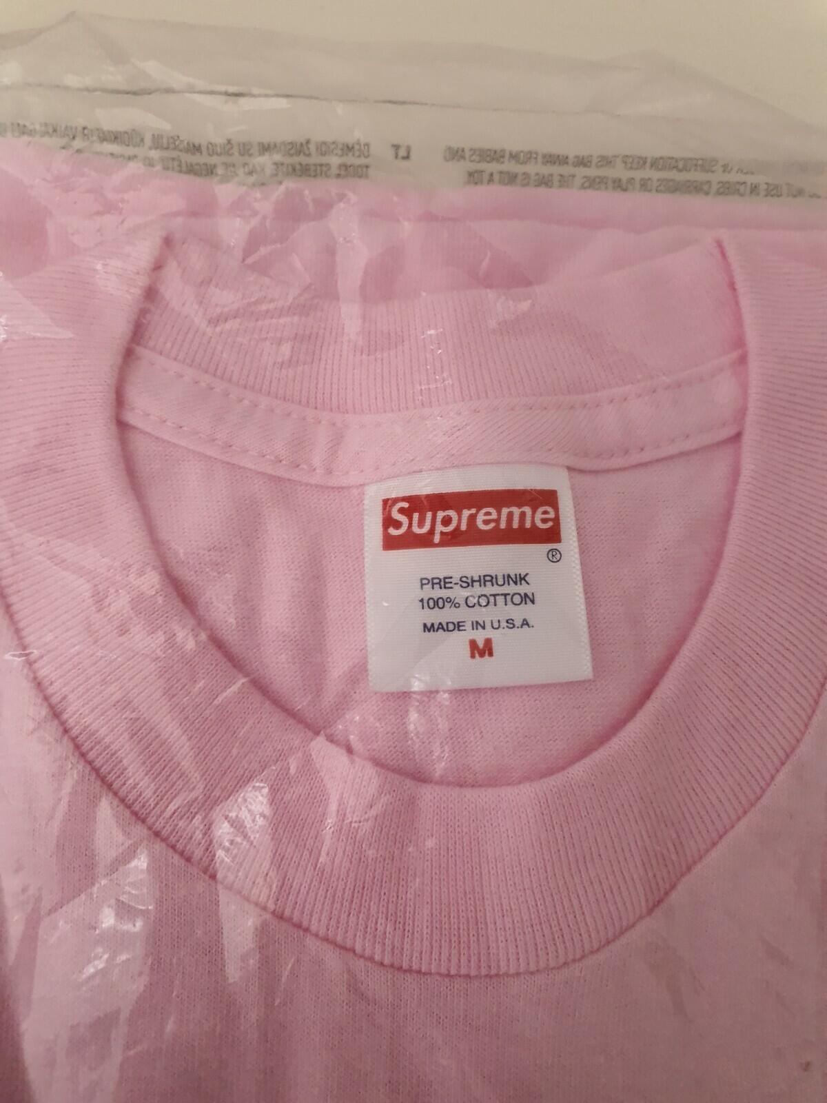 SS19 Supreme It gets Better Tee Light Pink Size M