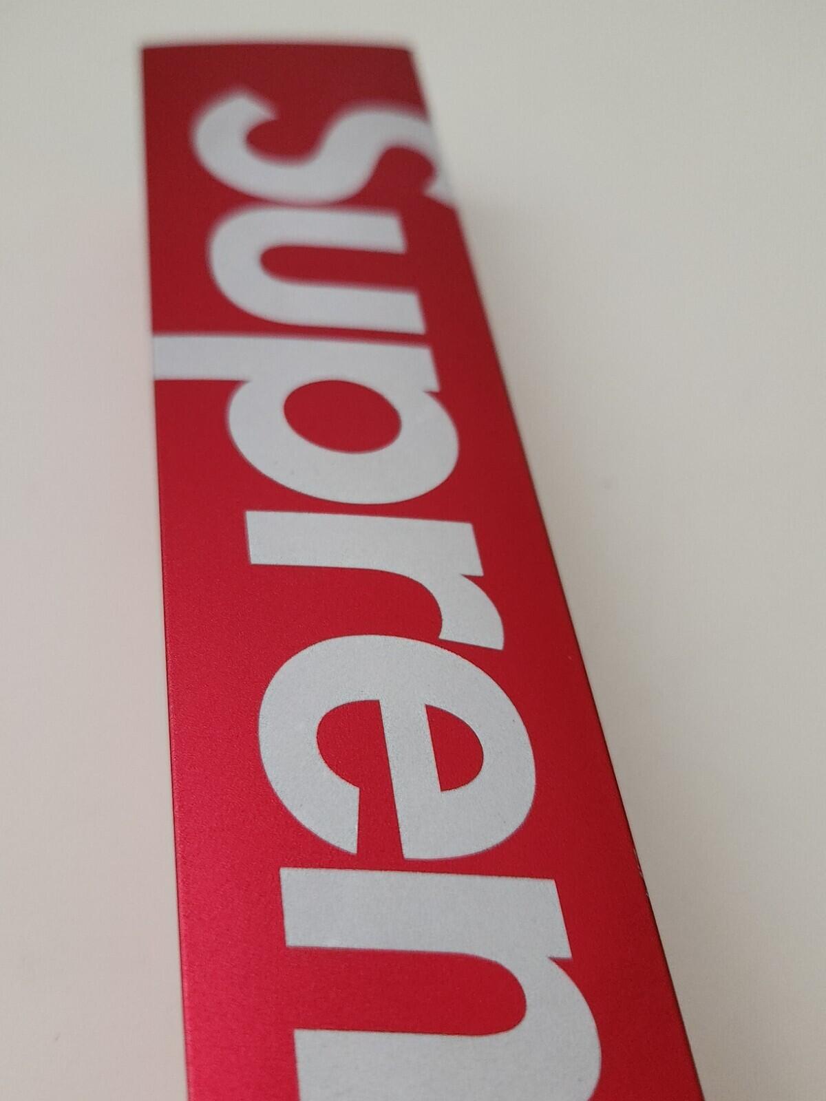 FW23 Supreme x Matador Wasserdichte Pillendose Rot Zubehör Wasserdicht