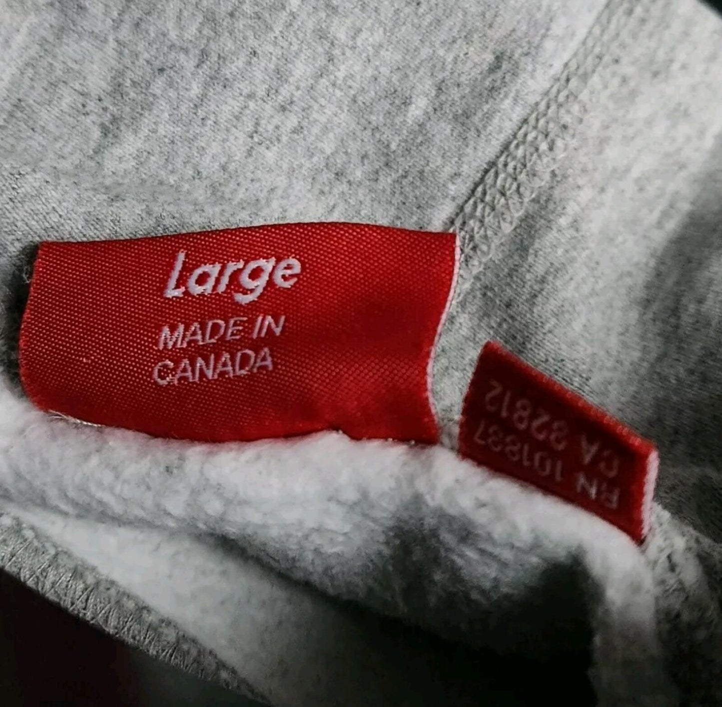 FW16 Supreme 3M Reflective Logo hooded sweatshirt Grey
