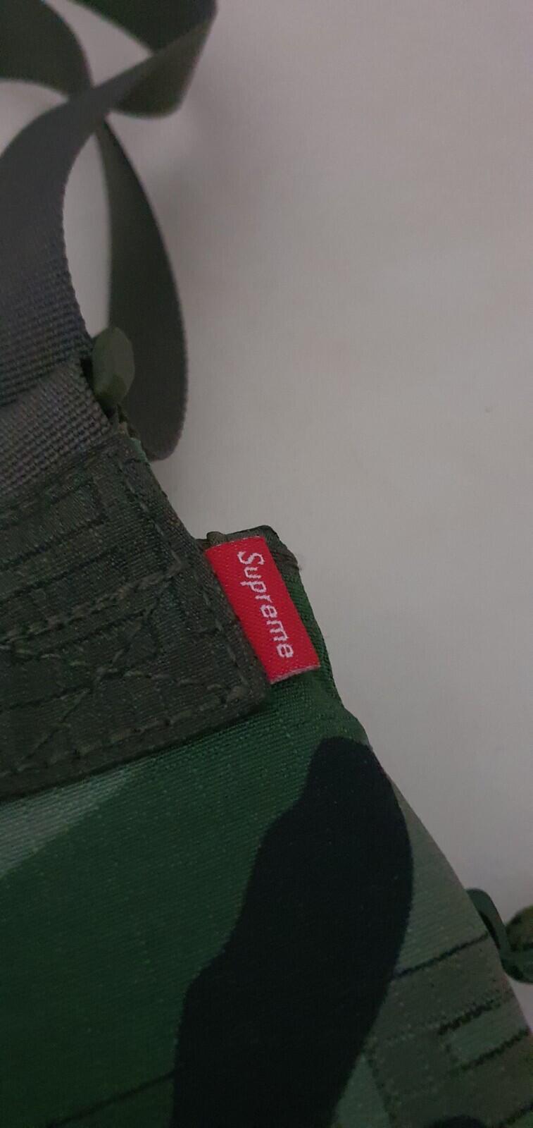 FW21 Supreme Side Bag Woodland Camo
