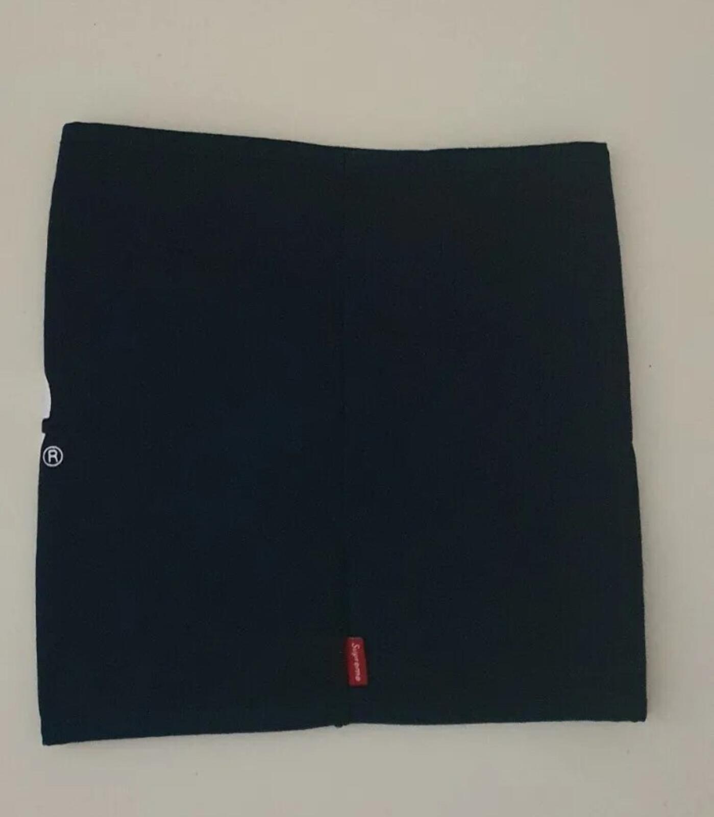 FW15 Supreme fleece neck gaiter navy neck warmer blue Rare