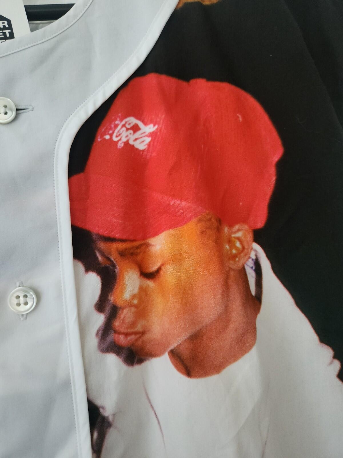 SS14 Supreme Comme Des Garçons Harold Hunter Baseball Jersey Shirt L Large CDG