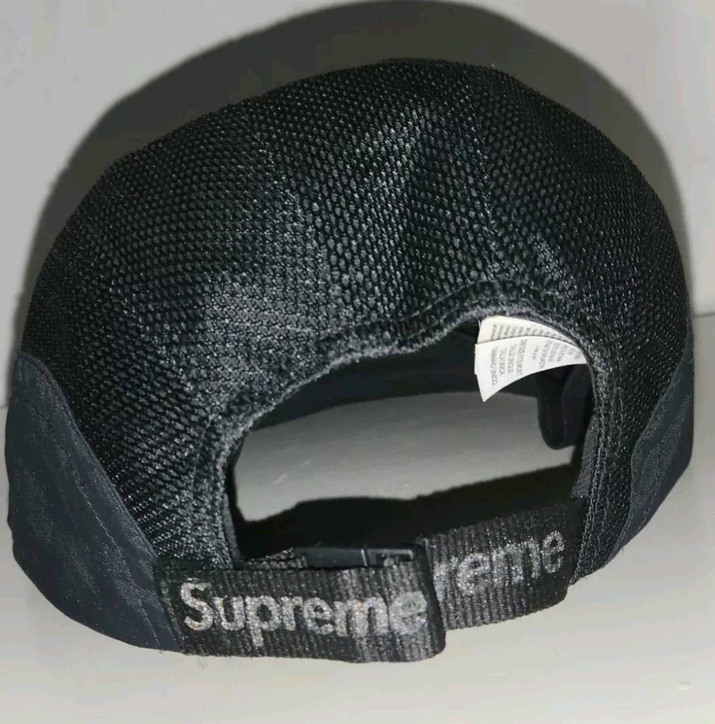 FW17 Supreme x Nike Trail Running Cap schwarze Kappe 3M reflektierend Humara