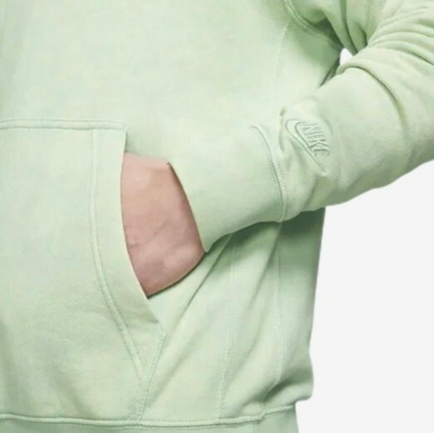 NIKE Just do it wash green hooded sweatshirt size XS hoodie New Pullover