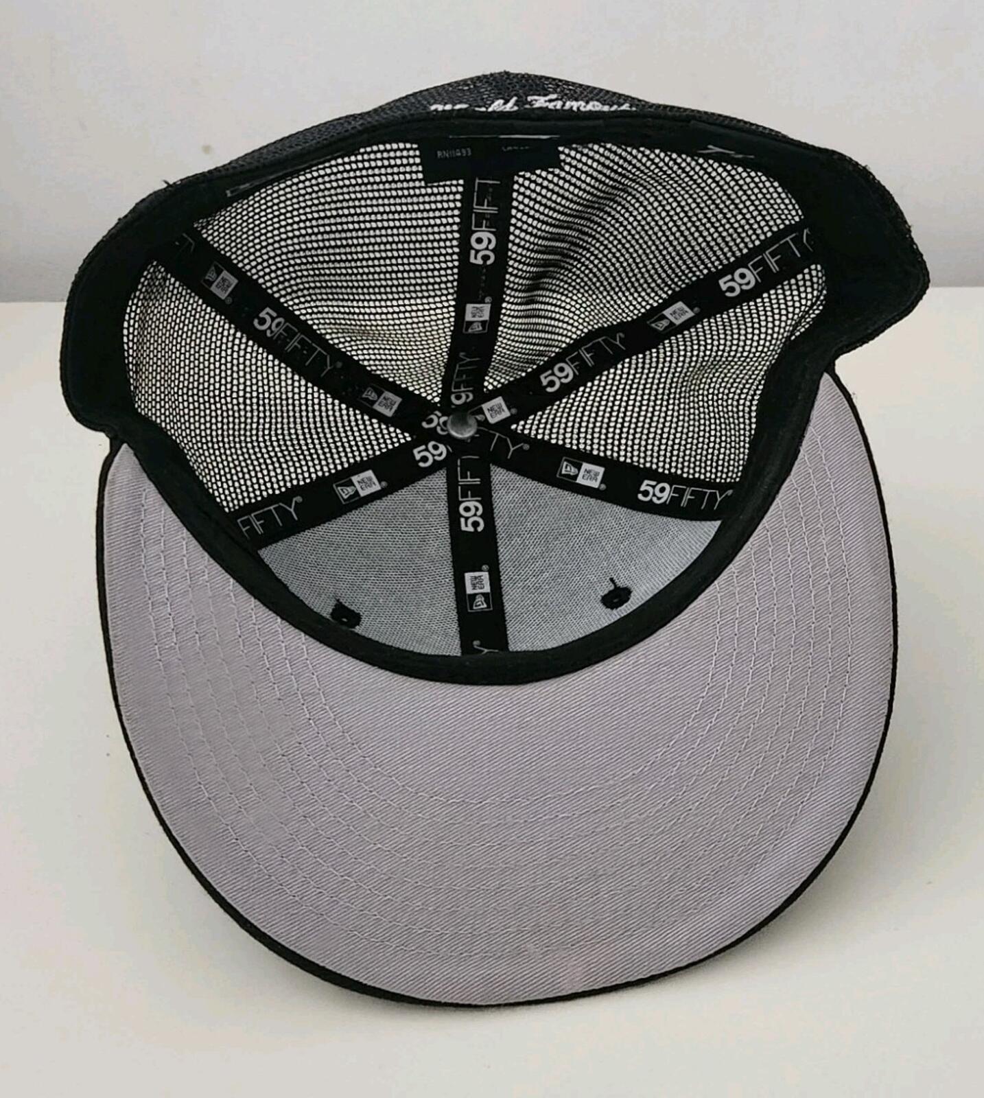 SS23 Supreme Box Logo Mesh Back New Era Hat size 7 1/4 black cap snapback