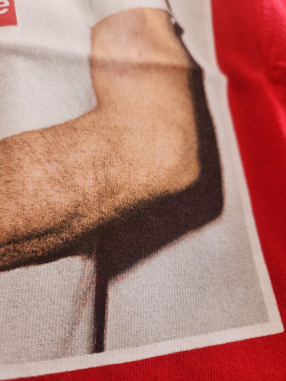 SS16 Supreme x Morrissey Photo Tee Red Size L