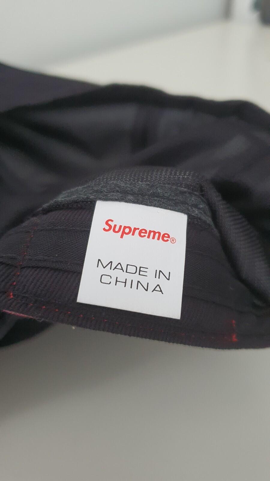 SS20 Supreme GORE-TEX Long Bill Camp Cap Hut schwarz wasserdicht Box Logo Größe M/L