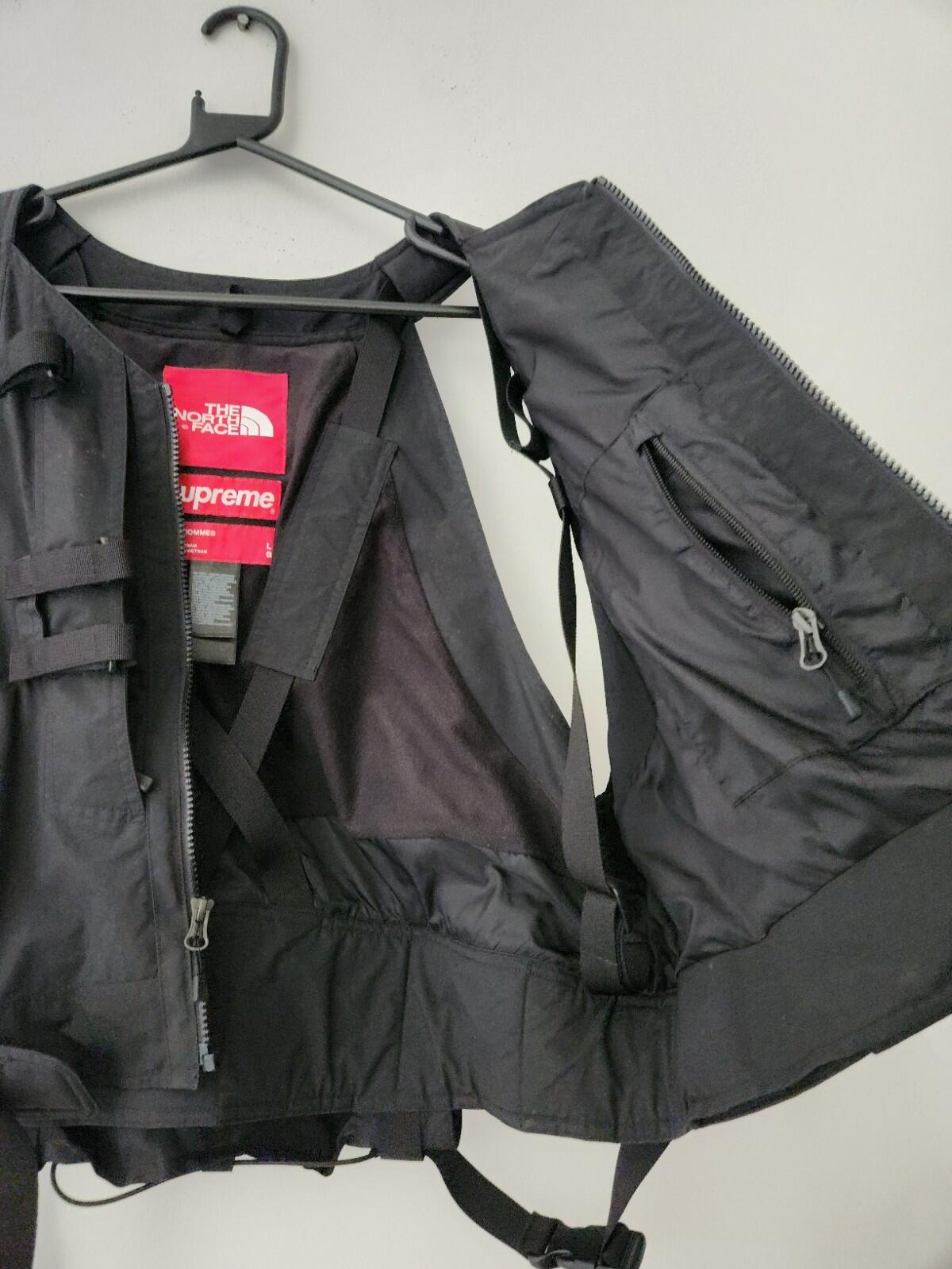 SS20 Supreme x The North Face RTG GORE-TEX nylon utility vest waterproof black
