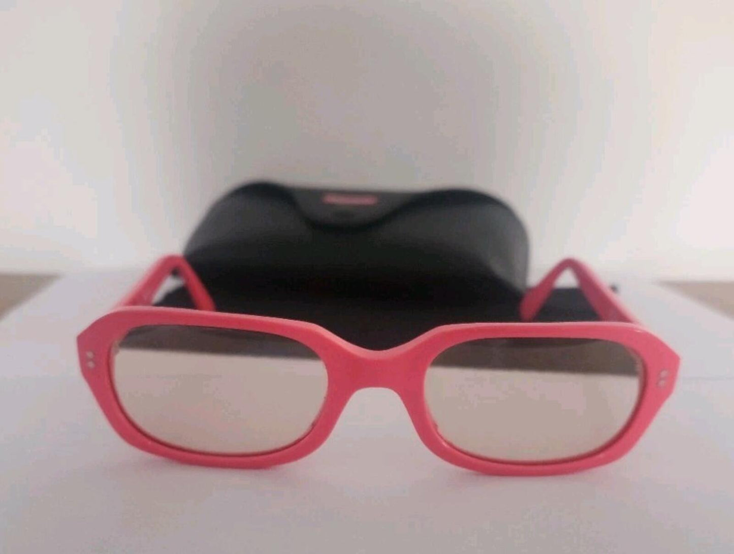 SS21 Supreme Vega sunglasses Pink made in Italy glasses accessory handmade