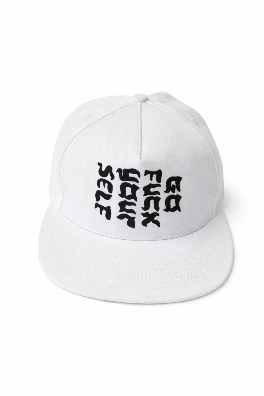 SS17 Supreme Go Fuc k Yourself 5-panel Cap White