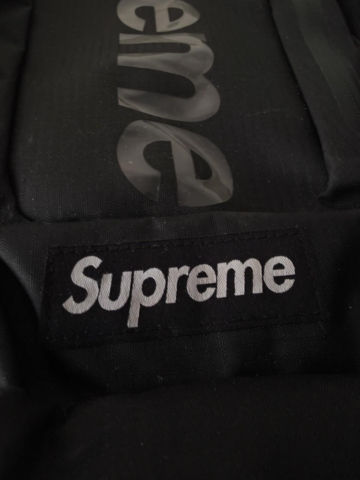 SS21 Supreme Backpack Black