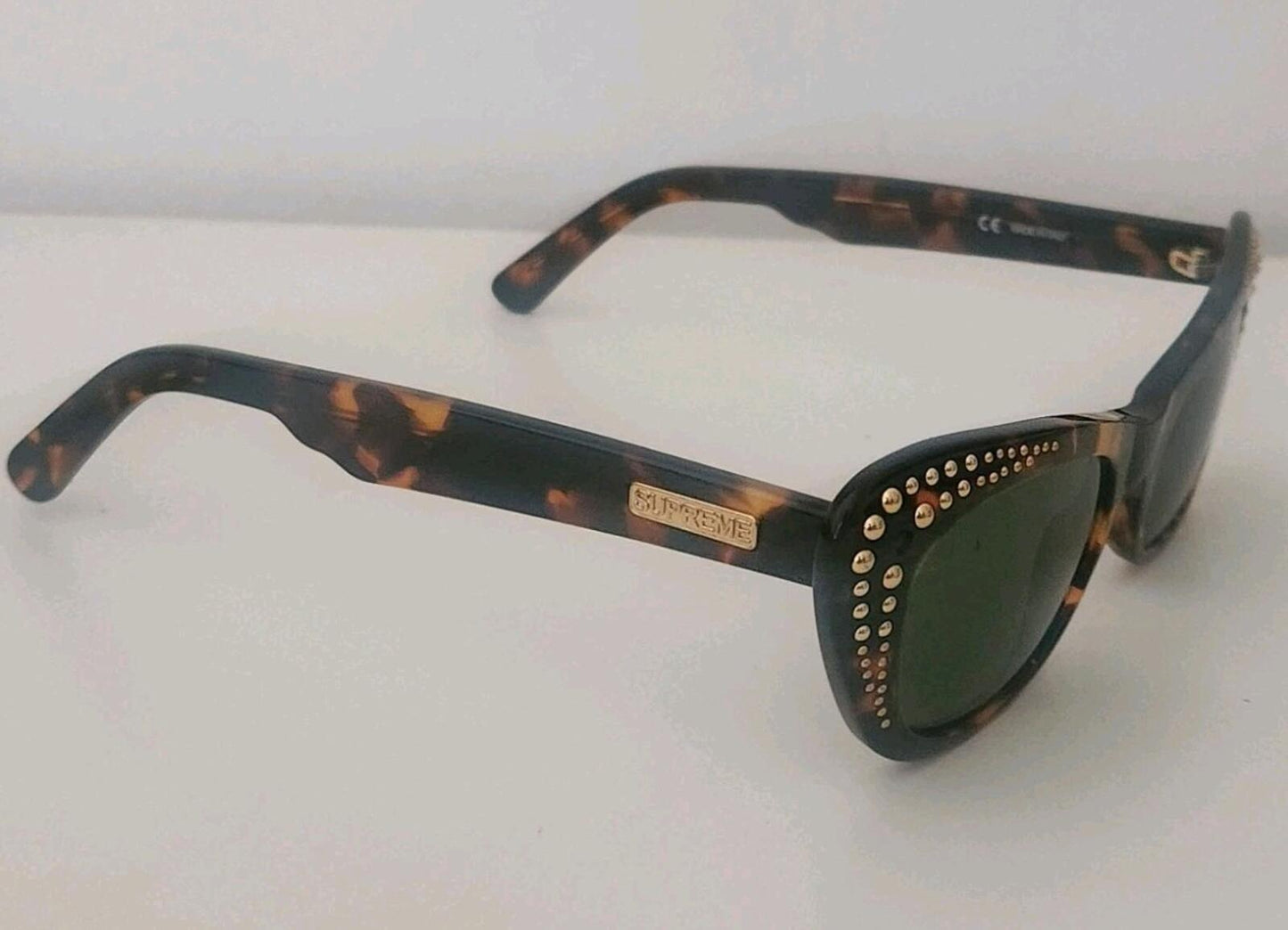 SS17 Supreme Comet Sonnenbrille UVP £168 Tortoise Made In Italy Braun