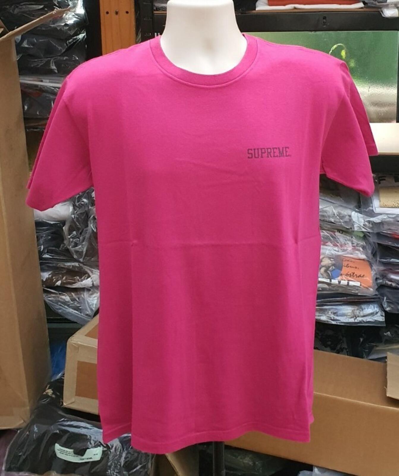 SS12 Supreme Giza Tee magenta medium M Pink t-shirt vintage 2012 Pyramid Sphinx