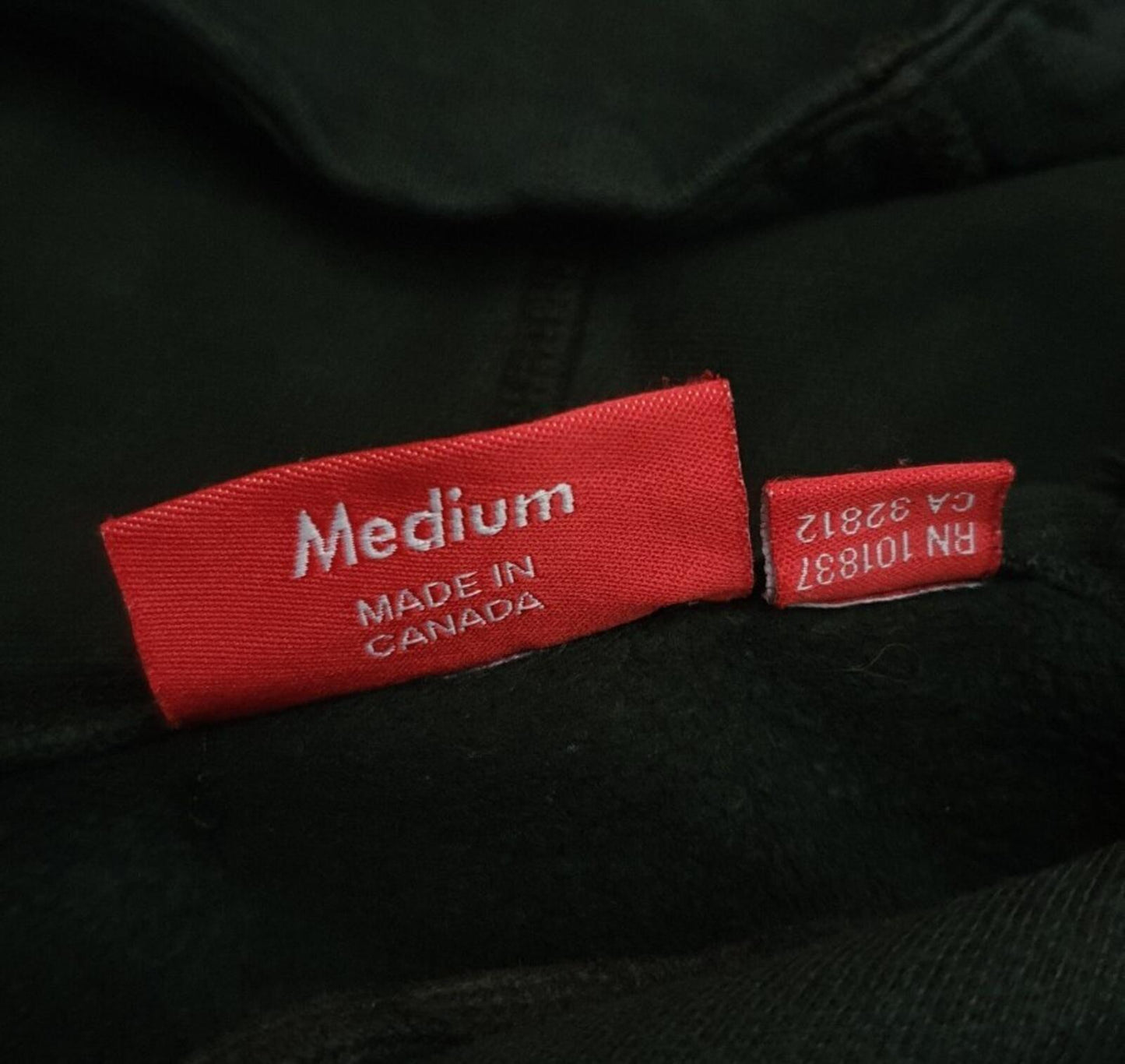 SS11 Supreme x Thrasher Hooded Sweatshirt Black Size M