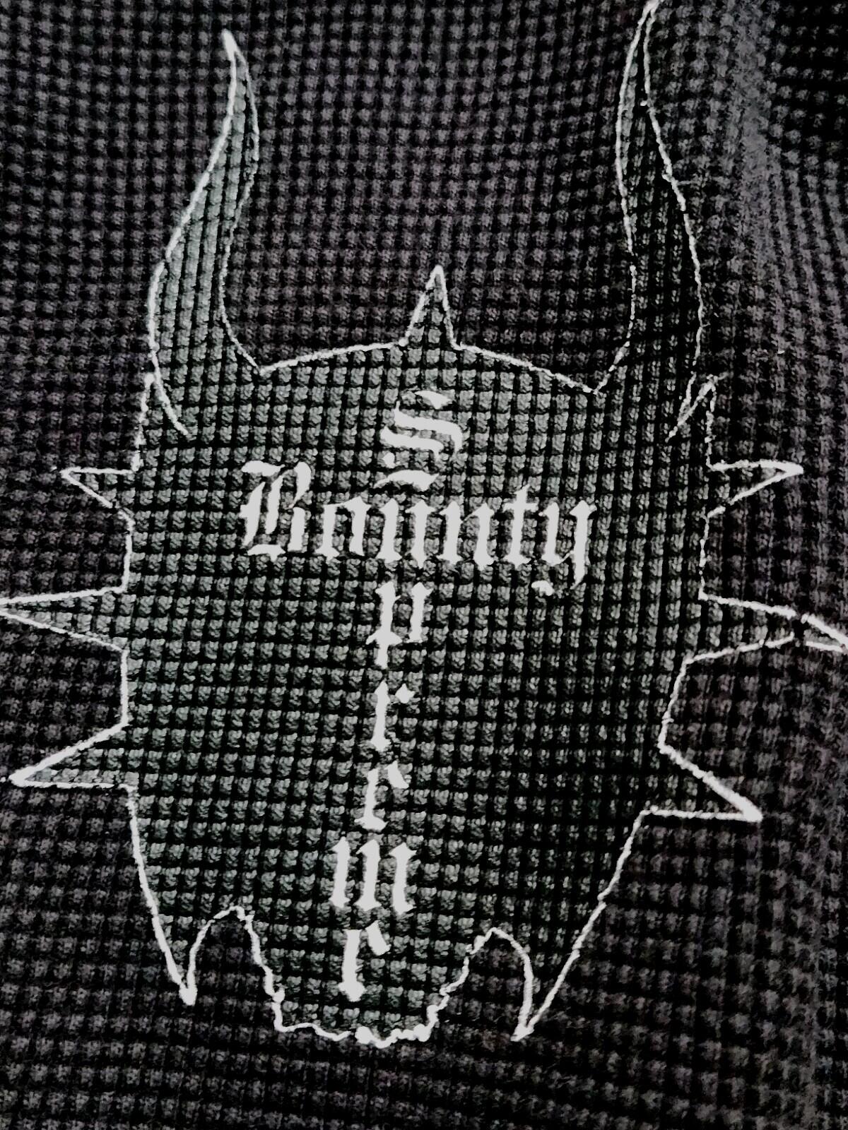 FW23 Supreme x Bounty Hunter Thermal Henley L/S Top size L large Black