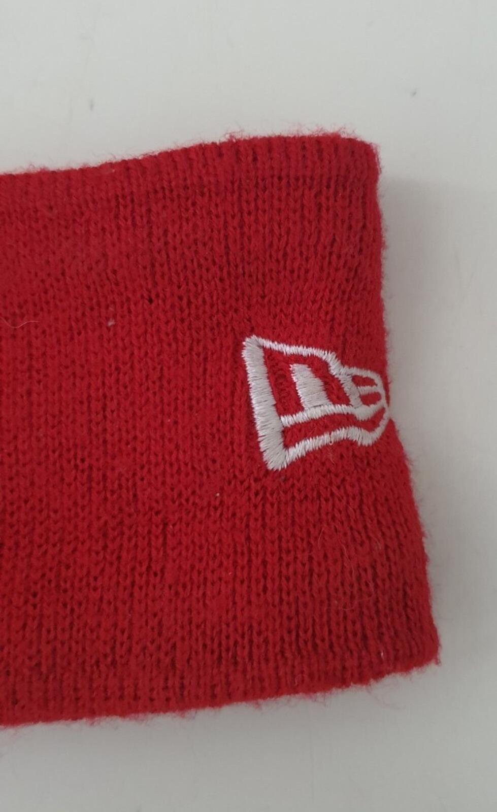 FW15 Supreme New Era Classic Logo Headband red Rare Accessory
