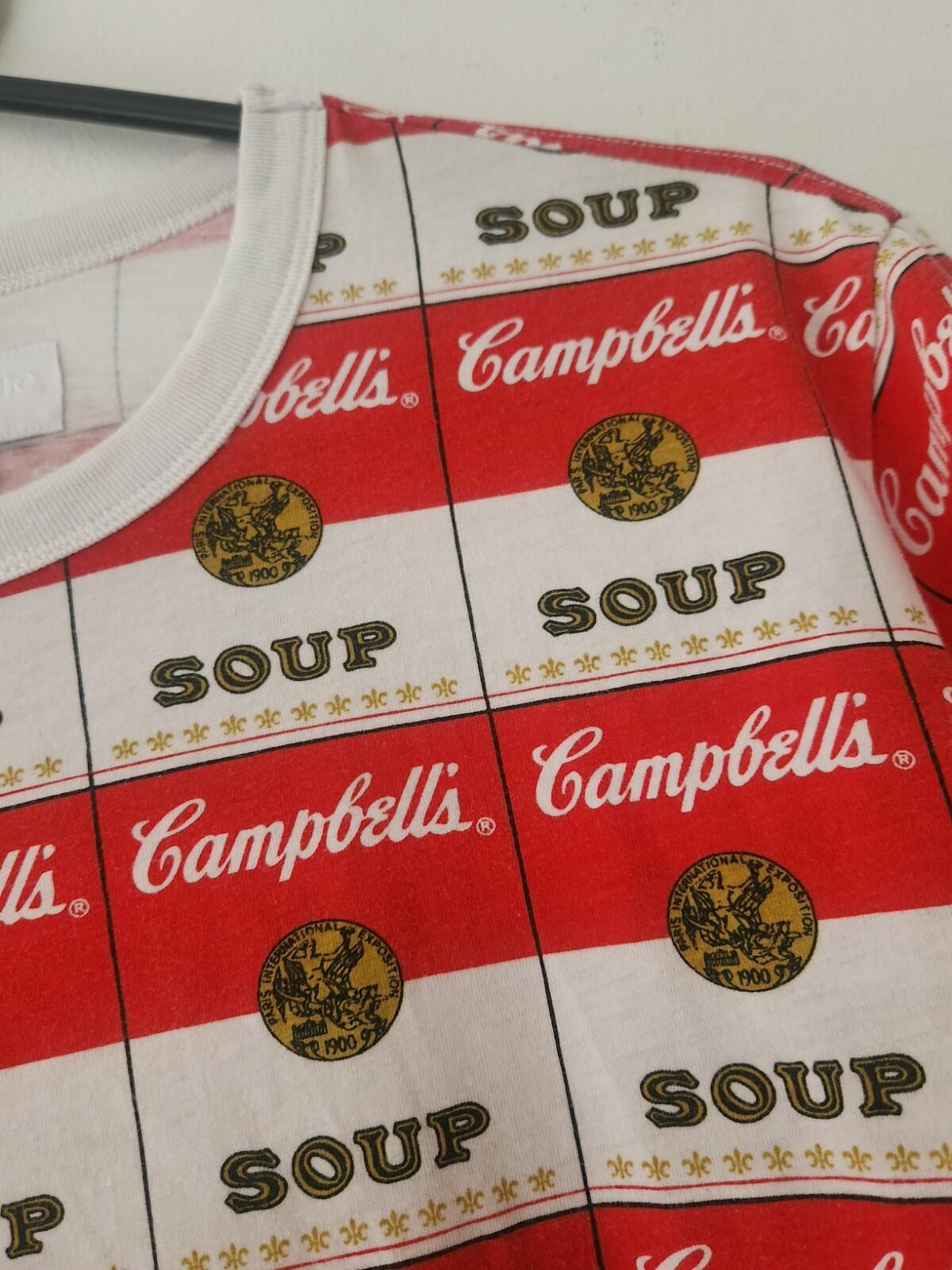 SS12 Supreme x Andy Warhol Campbells Soup T-shirt Size M Medium Vintage 2012 Tee