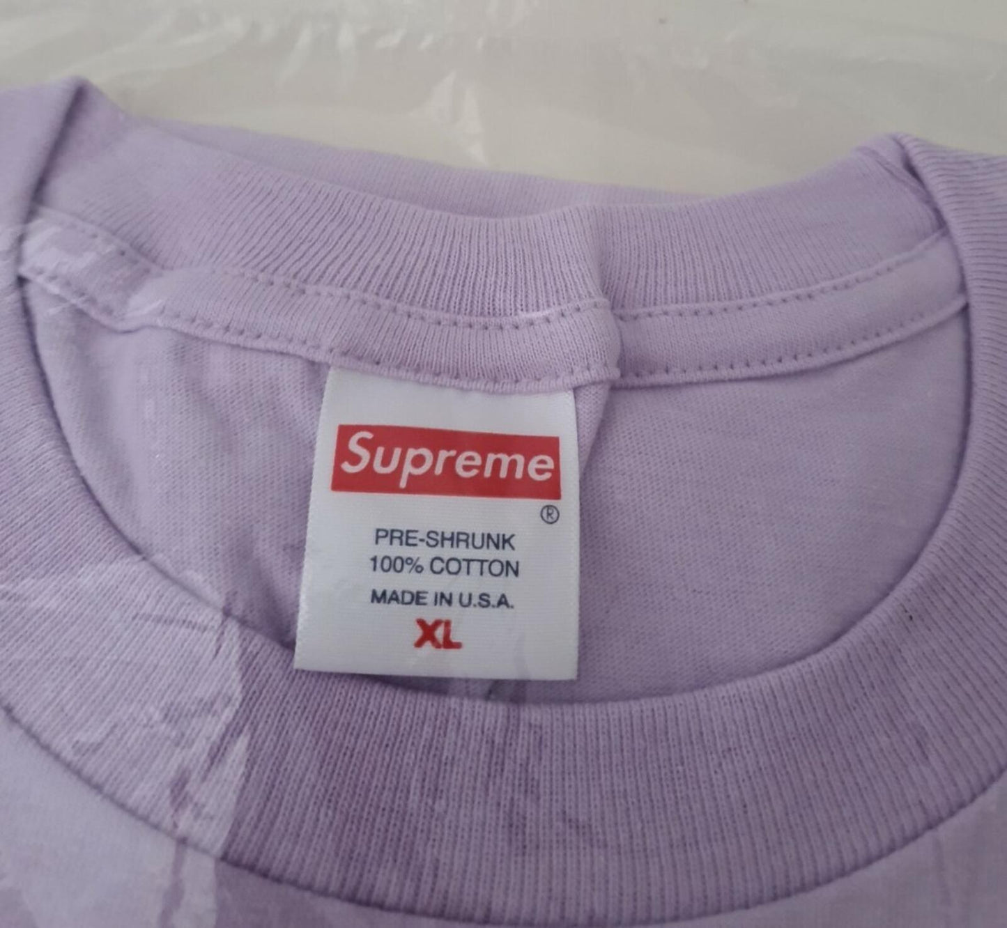 SS20 Supreme Cherries Tee Light Purple Size XL
