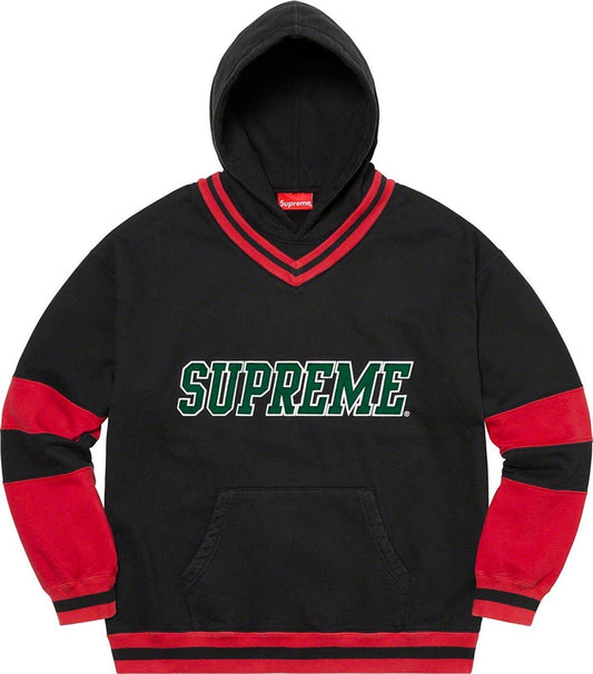 FW20 Supreme Hockey Hooded Sweatshirt Black Size M