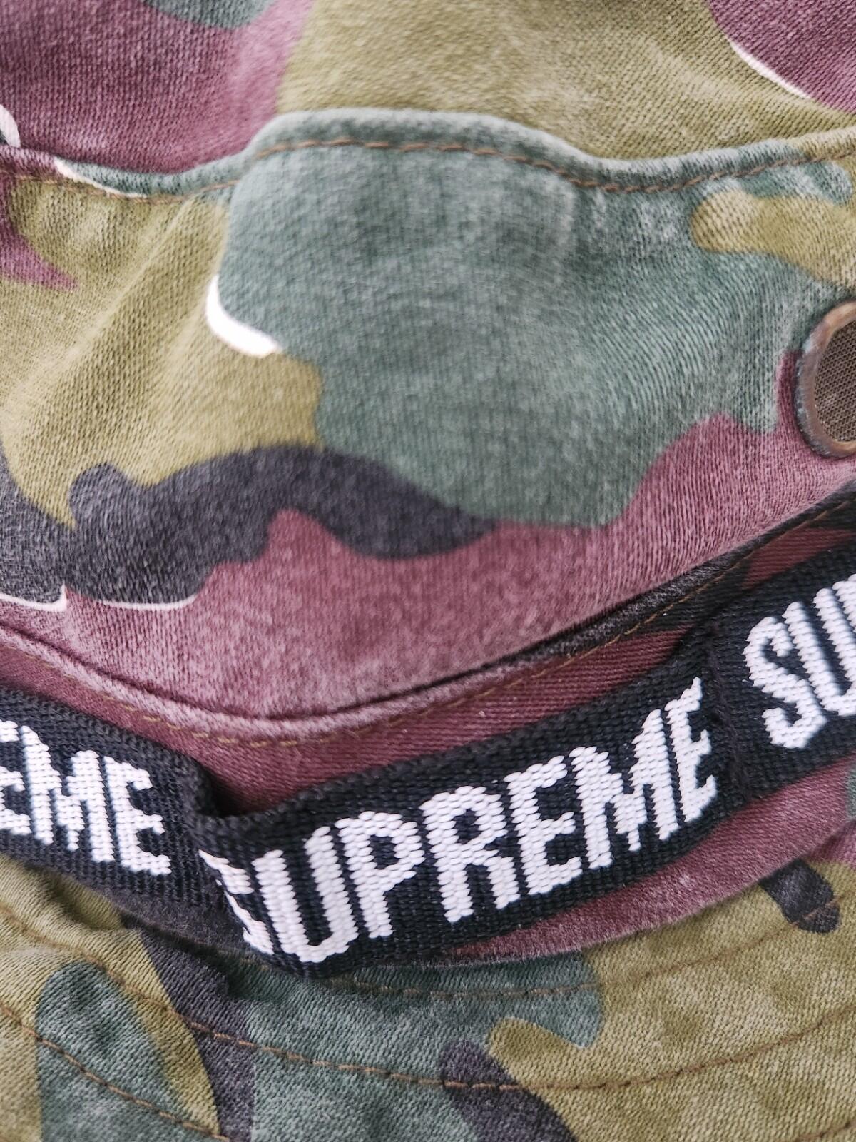 SS18 Supreme Military Boonie Jigsaw Camo Size M/L