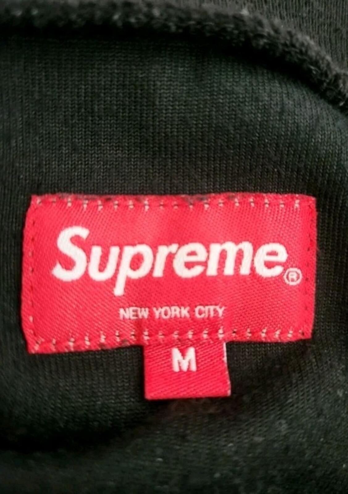 FW17 Supreme Velour Warm Up Pant + Crewneck Set black size S small & M Medium