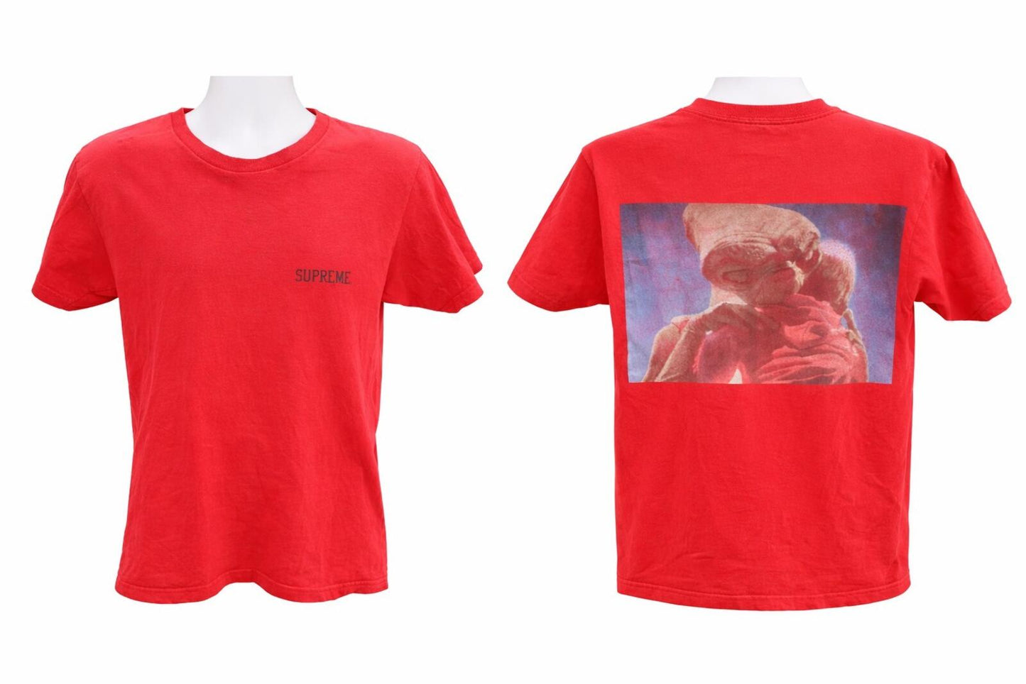 FW15 Supreme E.T Tee Red Size M