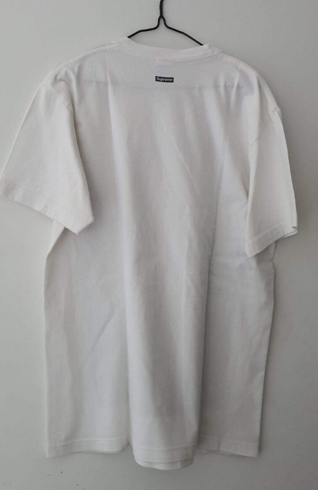 FW13 Supreme Jean Michel Basquiat white tee T-shirt L large vintage 2013 Rare