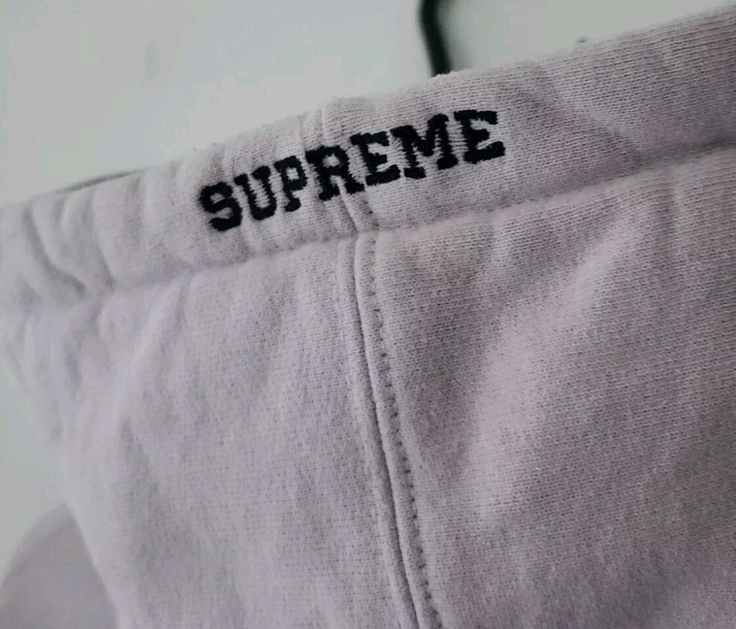 SS18 Supreme Illegal Business Controls America Hooded Sweatshirt Light Purple L