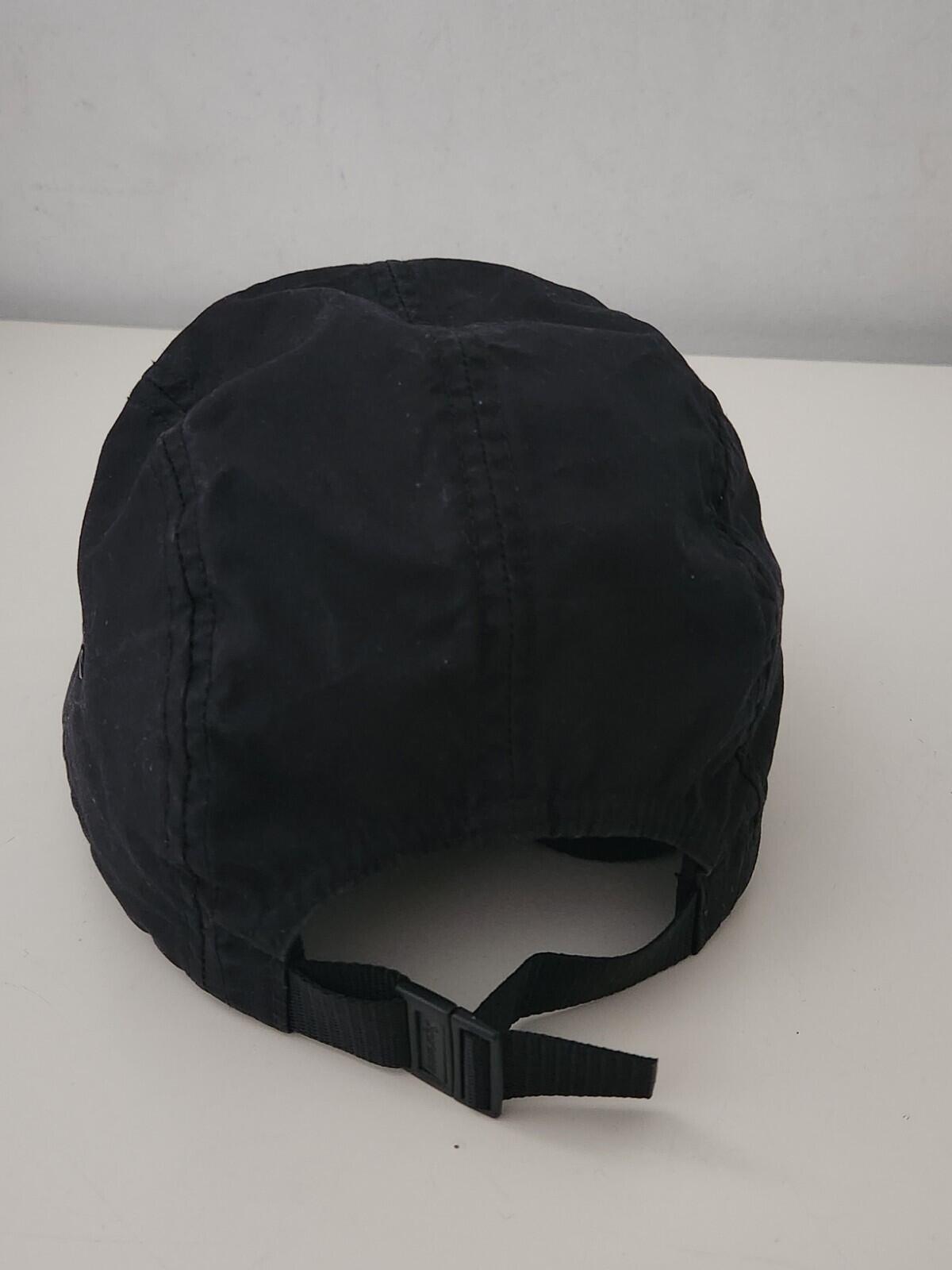 SS21 Supreme Reversed Label Camp Cap Black