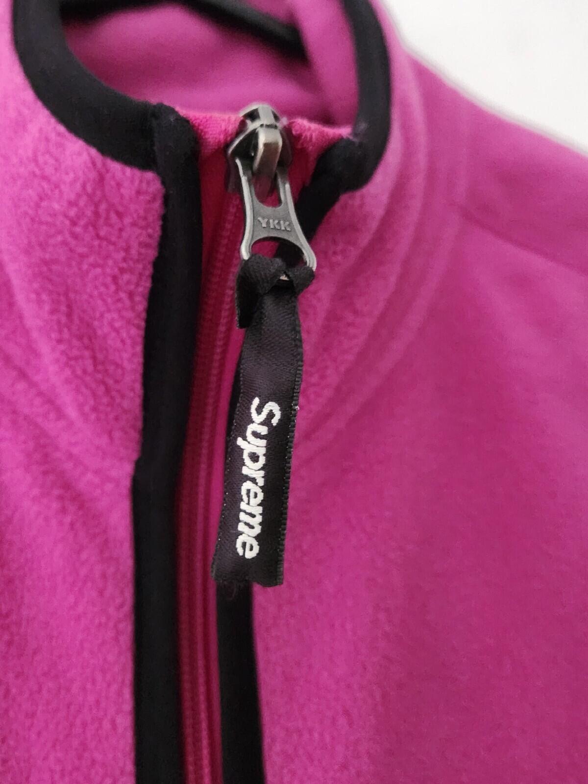 FW15 Supreme Polartec Fleece Weste Größe S Small pink