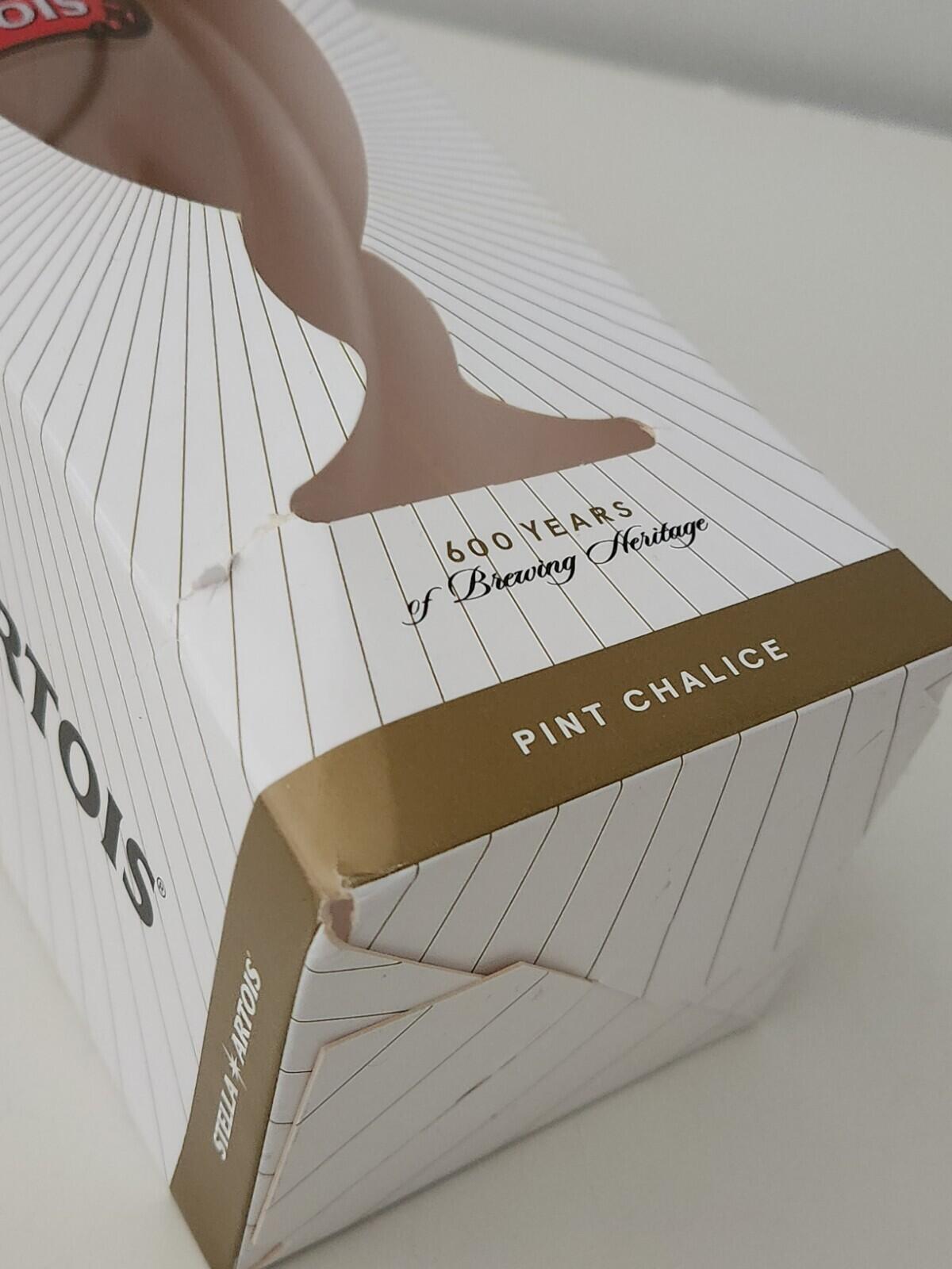AW21 Palace Skateboards x Stella Artois Pint-Kelch Klarglas Bier Accessoire