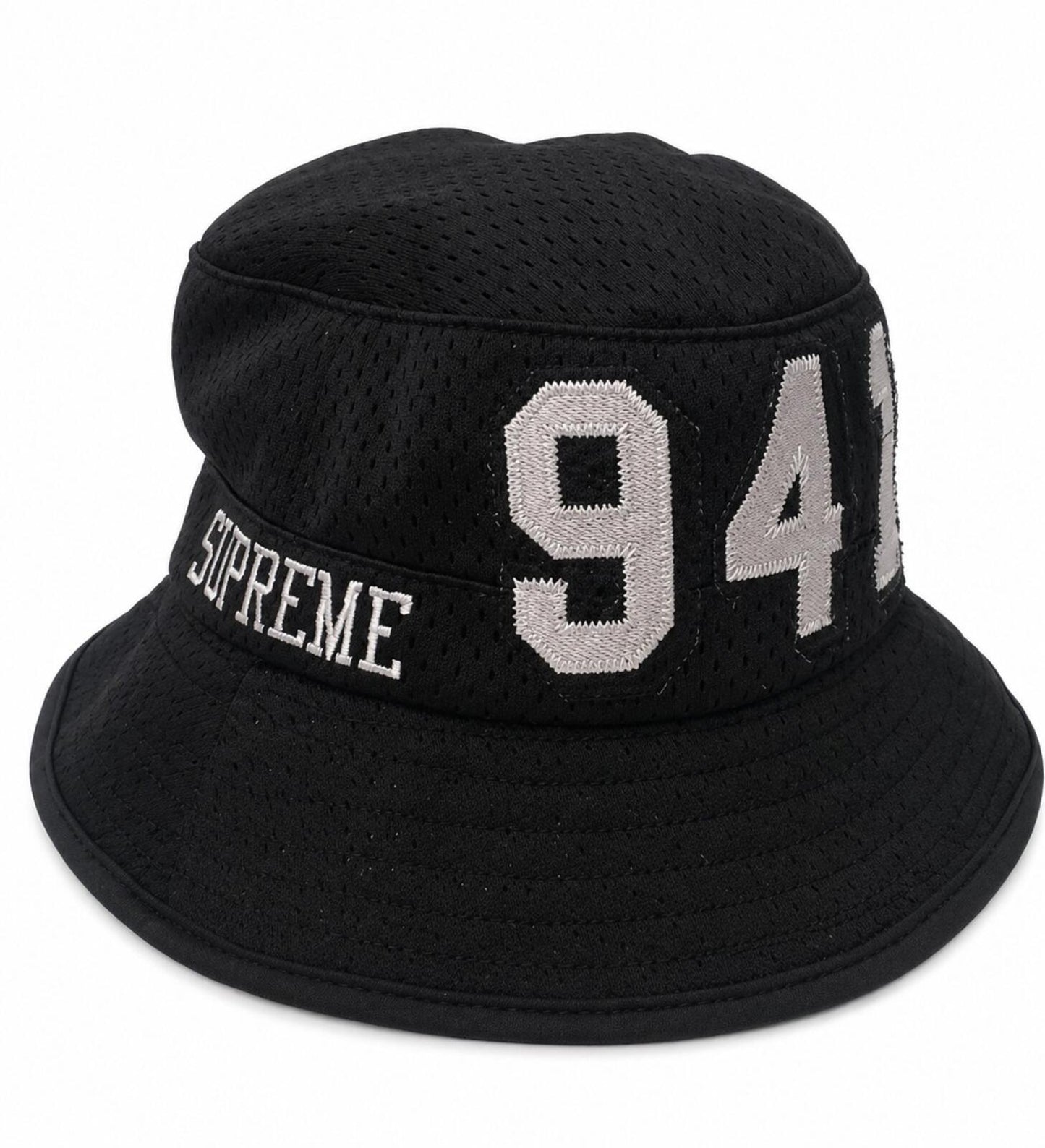 SS14 Supreme 20th Anniversary Mesh Crusher Hat Black Size S/M
