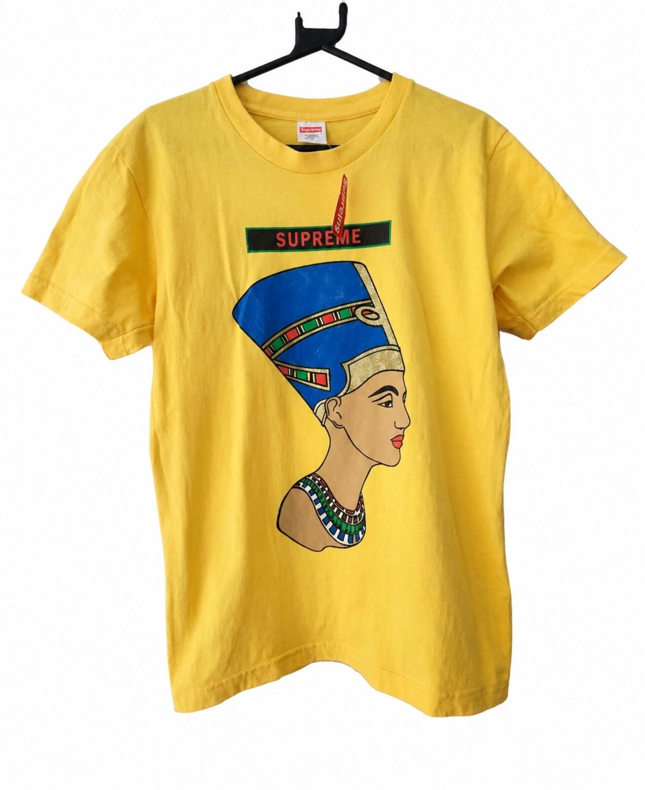 SS14 Supreme Nefertiti Tee Yellow Size M